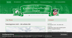 Desktop Screenshot of erstegrossekg.de