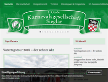 Tablet Screenshot of erstegrossekg.de